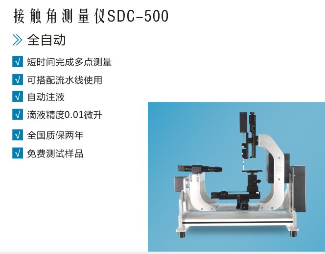接觸角測量儀工作原理，詳細(xì)的接觸角測量儀原理解讀-晟鼎精密 